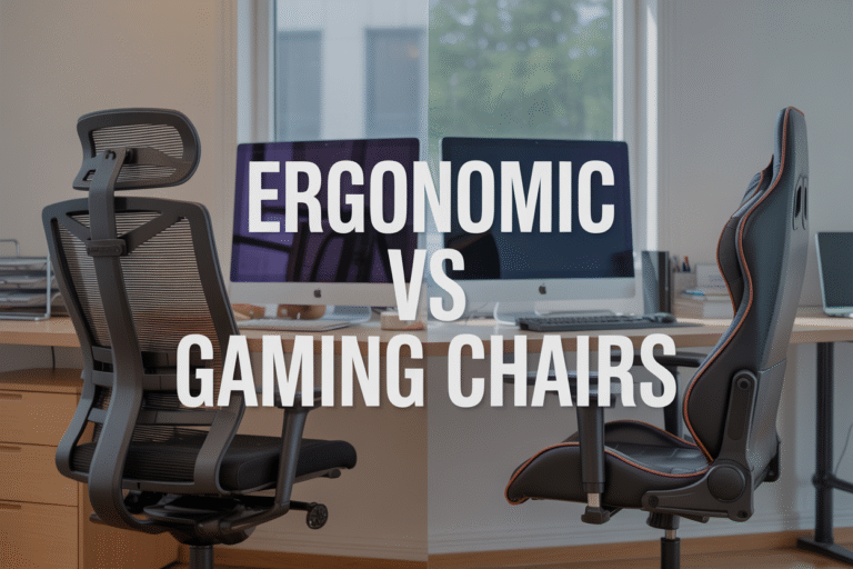Ergonomic vs Gaming Chairs: Which Wins for Work?