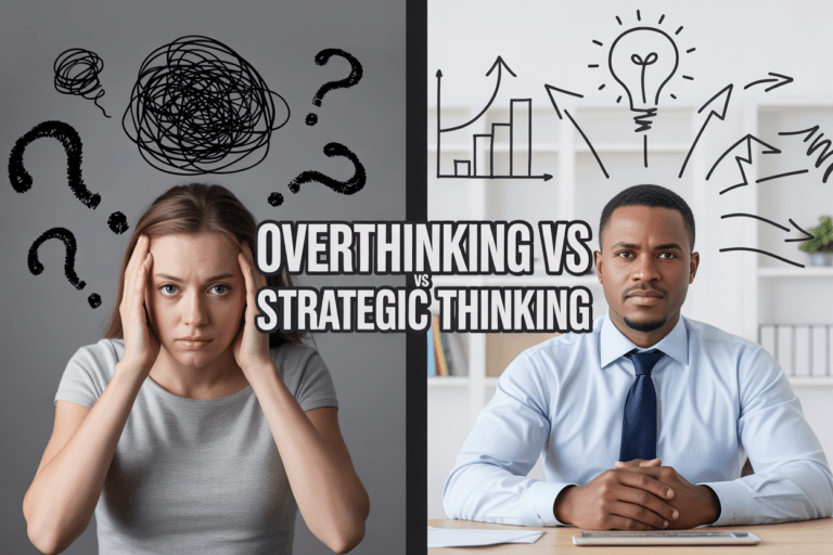 Overthinking vs. Strategic Thinking: Know the Difference