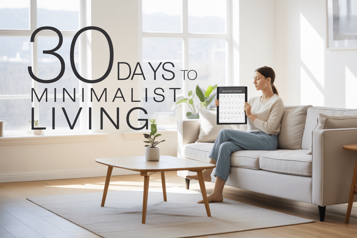 The Ultimate Guide to Minimalist Living in 30 Days