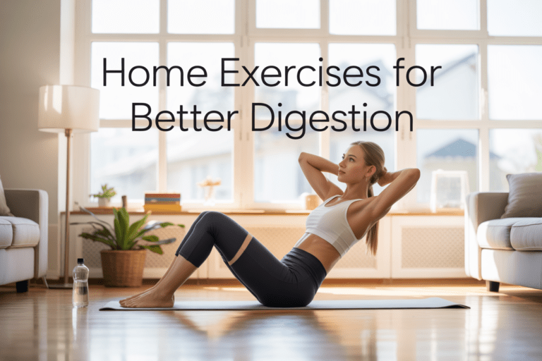 How to Exercise at Home for Better Digestion (No Gym Required)